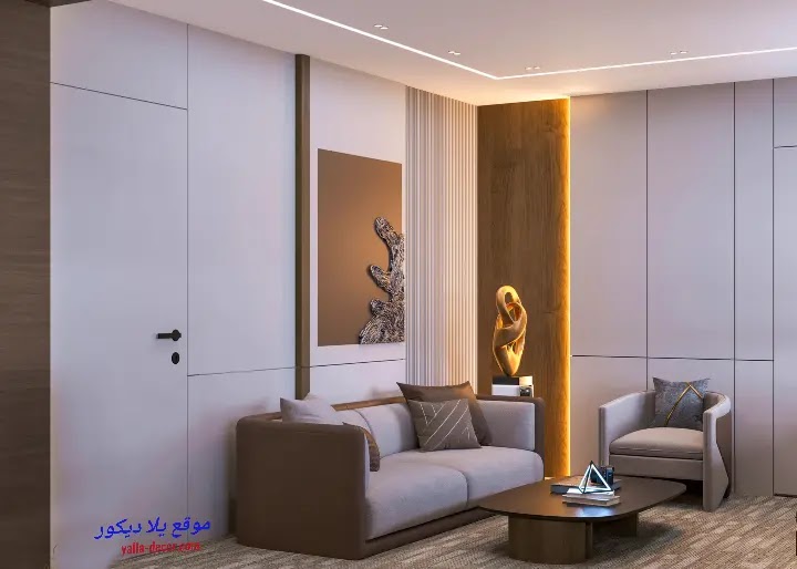 صور ديكورات مكاتب 2024 ديكور مكاتب فخمة